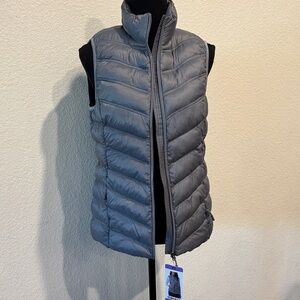 32 Degrees Women's Charcoal Puffer Vest